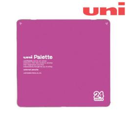 三菱　ユニ パレット 色えんぴつ 24色セット ピンク　色鉛筆の商品画像