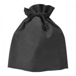 不織布巾着(黒)の商品画像