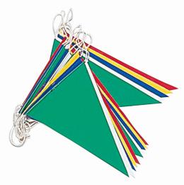 [店舗装飾品]ターポリン三角旗の商品画像