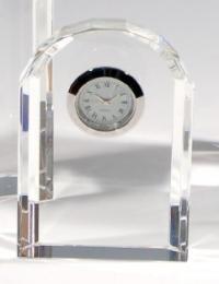 [2D・3Dレーザー加工代込] 時計付き アーチ形 ※別途版代の商品画像