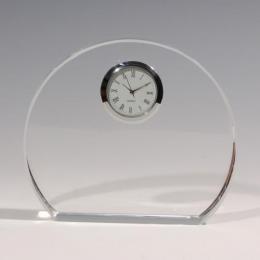 [2D・3Dレーザー加工代込] 時計付き 丸形 ※別途版代の商品画像