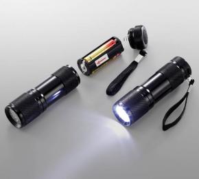 アルミ製強力9光ライト(LED)の商品画像