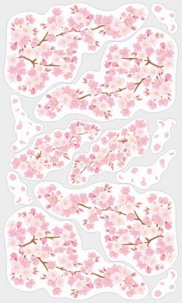 [店舗装飾品] ウィンドウステッカー桜の商品画像