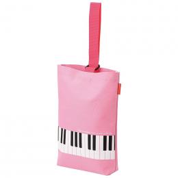 ピアノライン シューズケース(ピンク)の商品画像