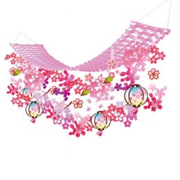 春薫るぼんぼり桜プリーツハンガーの商品画像