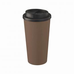 ダブルウォールタンブラー550ml(コーヒー配合タイプ)　ブラウンの商品画像