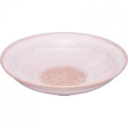 萩焼　ガラス釉　モモイロ鉢の商品画像
