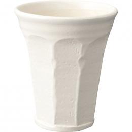 信楽焼　泡うまビアカップ　ホワイトの商品画像