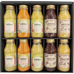 果樹物語　国産果汁のジュース&スムージー10本セットの商品画像