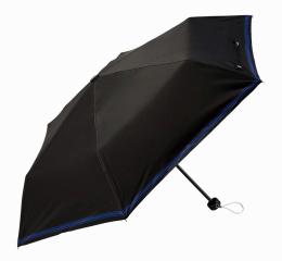 シンプルラインUV折りたたみ傘(ブラック)の商品画像