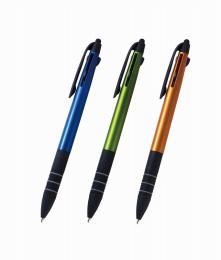 タッチペン付き3色ボールペン1本の商品画像
