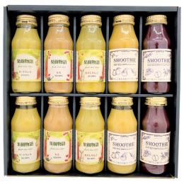 果樹物語 国産果汁のドリンク&スムージー10本セットの商品画像