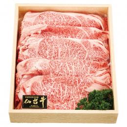 宮城県産 仙台牛肩ロースすき焼きの商品画像