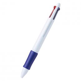 4芯3色ボールペン　ホワイトの商品画像