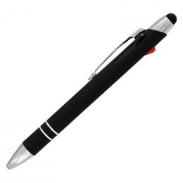 メタルラバー3色タッチボールペンの商品画像