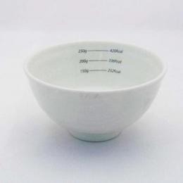 美濃焼 洛粉茶碗(カロリー表示)の商品画像