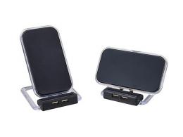 2USBポート付ワイヤレス充電器 アスタブの商品画像