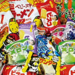 【カプセル+景品(セット済)】ガチャカプセル65mm お菓子入りの商品画像