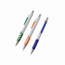 メタリックホワイトボールペンの商品画像