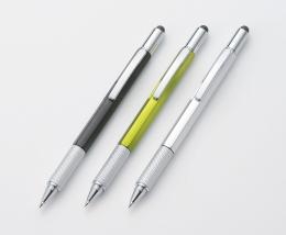 タッチペン付マルチツールペン　ブラックの商品画像