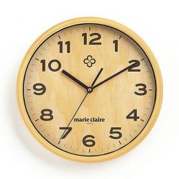 「マリ・クレール」壁掛け時計(ナチュラル)の商品画像