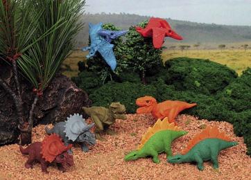 おもしろ消しゴム恐竜の商品画像