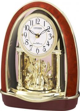 シチズン 電波置時計 (一方向スワロフスキー・エレメント回転飾り付) [名入れ別途お見積もり]の商品画像