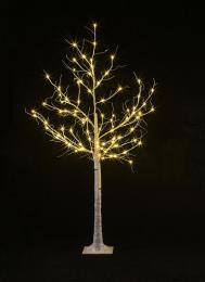 LEDホワイトブランチツリー180cmの商品画像