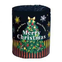 クリスマスロール 　1ロール　トイレットペーパーの商品画像