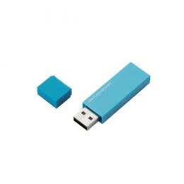 エレコム キャップ式USBメモリ(ブルー )16GB MF-MSU2B16GBUの商品画像
