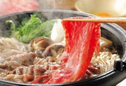 松阪牛・神戸ビーフすき焼(モモ)食べ比べ各300gの商品画像