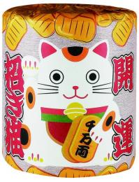 トイレットペーパー　招福招き猫(1ロール)の商品画像