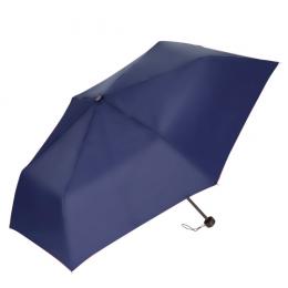 折りたたみ傘(55cm×6本骨耐風仕様)(ネイビー)