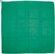 ループ付カラースカーフ緑　※個人宅配送不可の商品画像