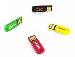 [名入代込み両面4色シルク] USBメモリ 4GB Clip ※8GB以上は別途お見積りの商品画像