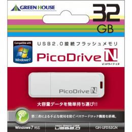 USBメモリー ピコドライブN 32GBの商品画像