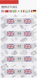 国旗の絆創膏ワールド　フラッグスC-イギリスの商品画像