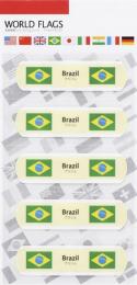 国旗の絆創膏ワールド　フラッグスC-ブラジルの商品画像