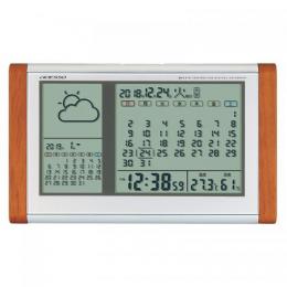 カレンダー天気電波時計の商品画像