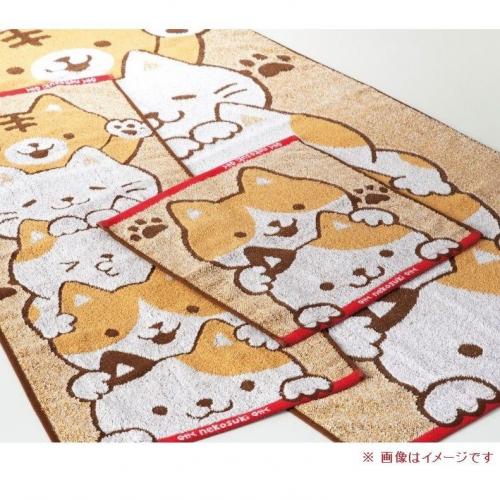 わたしは犬より猫が好き つみねこ バスタオル キャラクター お店がどっとこむ 記念品 販促品 0dn