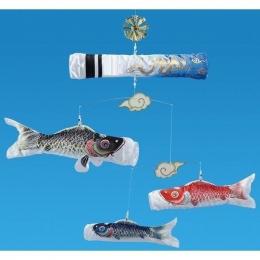 粋ーモビール鯉物語60cm 銀鱗セット 天井吊下げタイプの商品画像