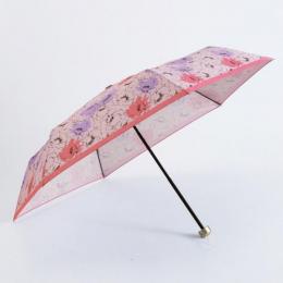 ニュアンスフラワー・晴雨兼用折りたたみ傘の商品画像