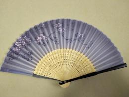 シルク扇子 桜のつぼみ 婦人用柄の商品画像
