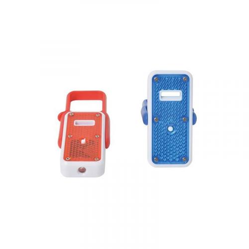 ホイッスル付反射板ledライト ハンディ ヘッドライト お店がどっとこむ 名入れ ノベルティ 0su