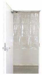 飛沫防止透明のれん 10枚組　※個人宅配送不可の商品画像