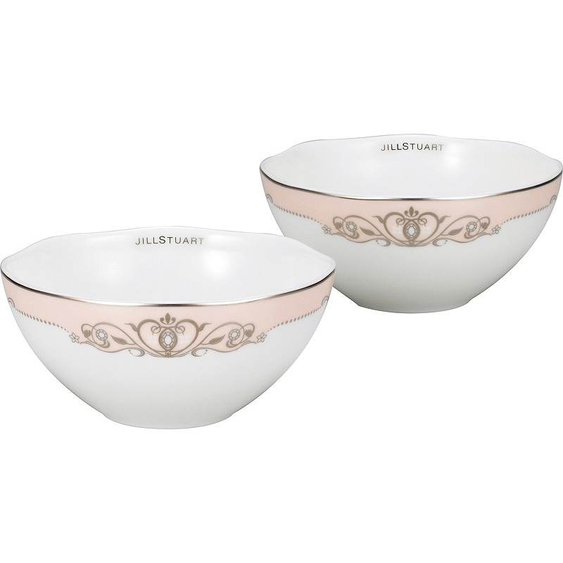 ジルスチュアート ペアボウル 陶器カップ ソーサー お店がどっとこむ 景品 ギフト 1lr2967