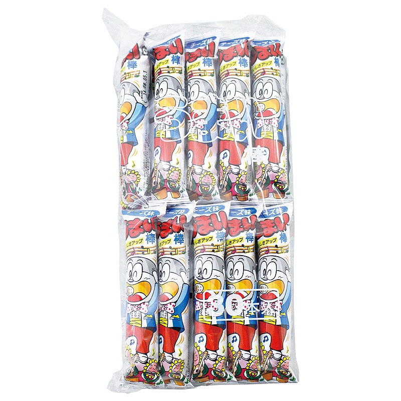 うまい棒 30本入り チーズ味 駄菓子 お菓子 お店がどっとこむ 景品 まとめ買いお見積歓迎 1te