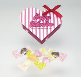 バレンタインハート(ハートチョコ5粒入)の商品画像