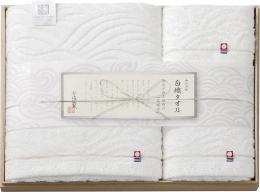 今治謹製　白織タオル　タオルセット(木箱入)の商品画像