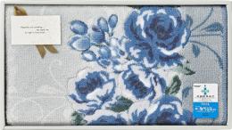 ローズ　大判バスマット　ブルーの商品画像